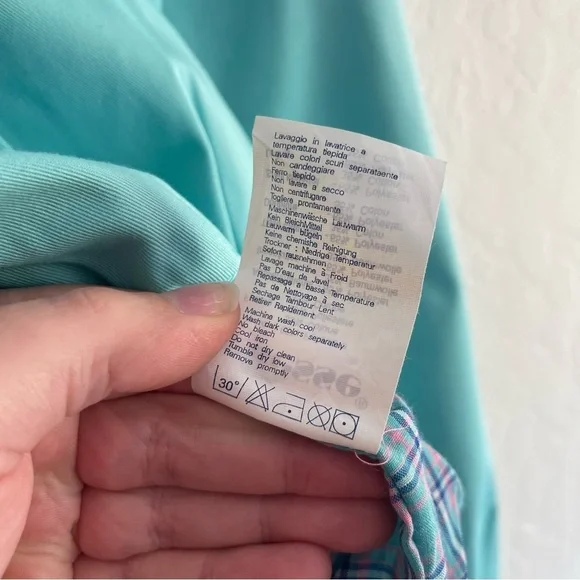 Rare Vintage Ellesse Full Zip Blue Gold Jacket Lady Golfer Women's Size 10 - Picture 7 of 7